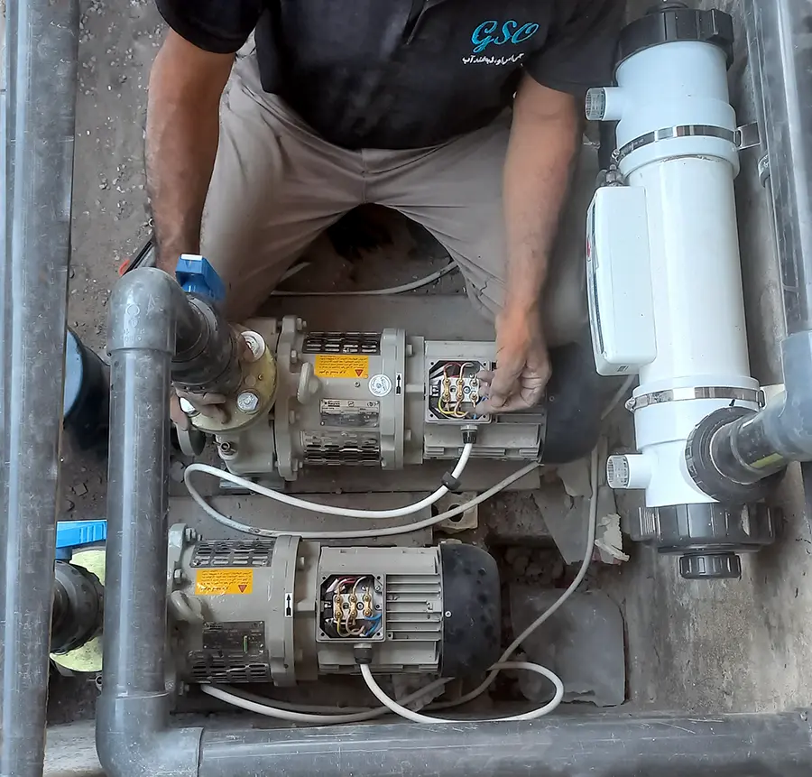 تعمیر پمپ آبنما