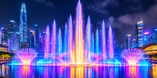 افکتهای معروف آبنما موزیکال