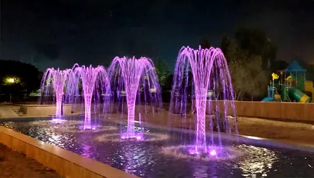 آبنما ریتمیک چابهار آبنما ریتمیک چابهار